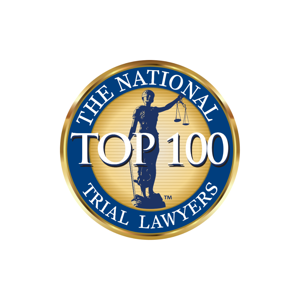 National Trial Lawyers Top 100 Badge